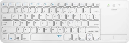 Alcatroz Ασύρματο Πληκτρολόγιο Airpad 1 AP1W - Λευκό