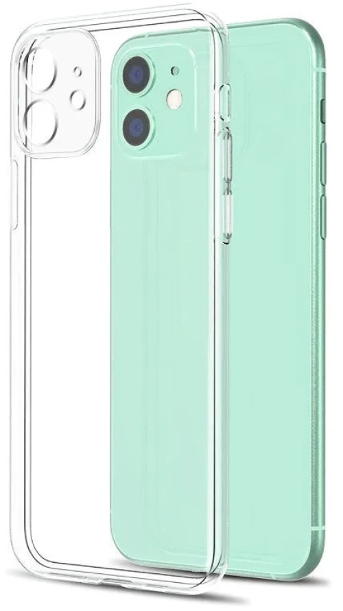 Θήκη TPU Σιλικόνης 2mm για iPhone 11 - Διάφανη