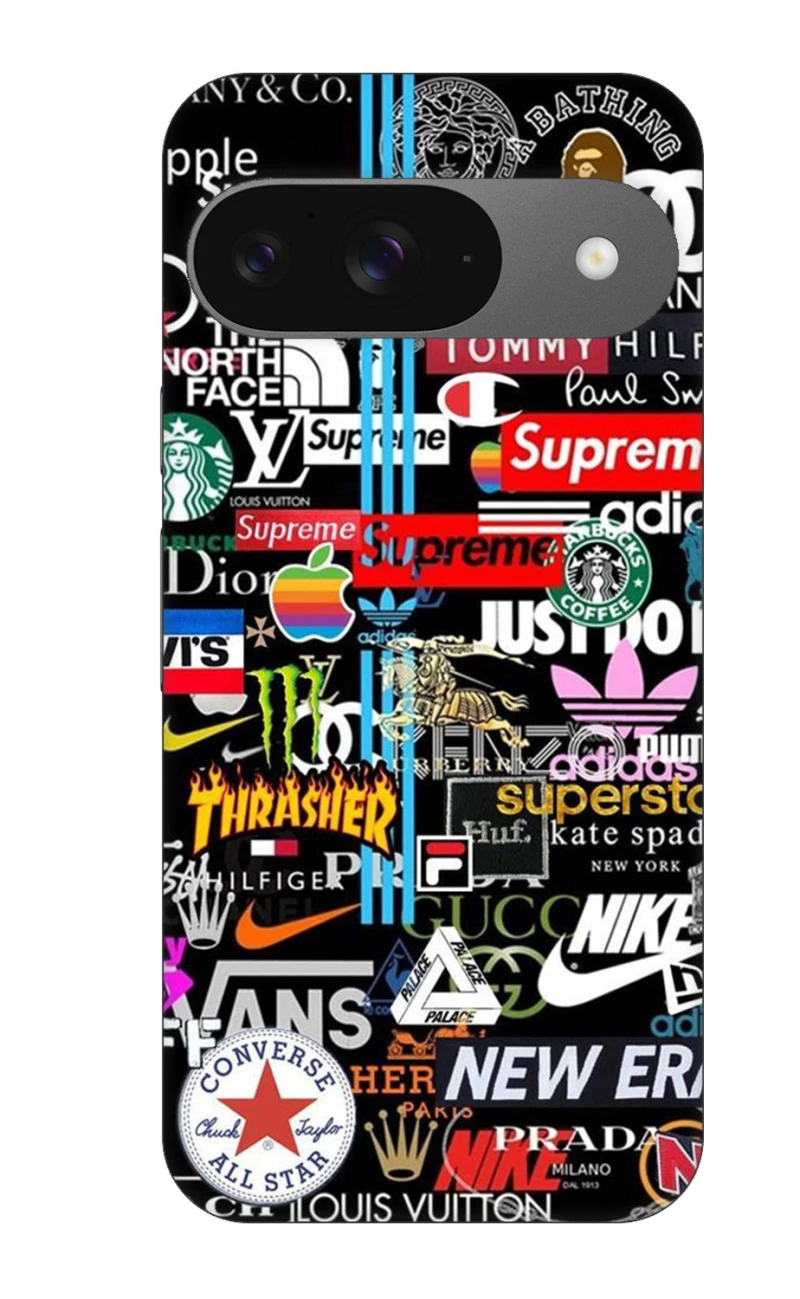 Stickers Brands Case θήκη για Google Pixel 9 5G