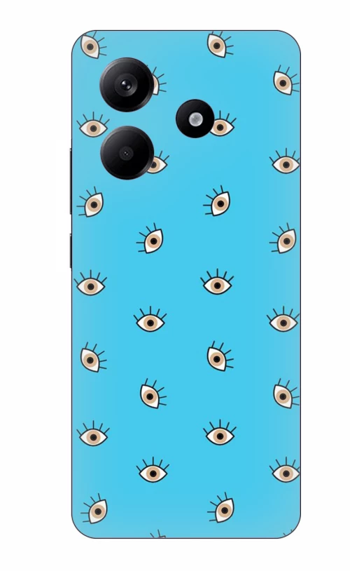 Eyes in Blue Case θήκη για Xiaomi Redmi Note 14 5G