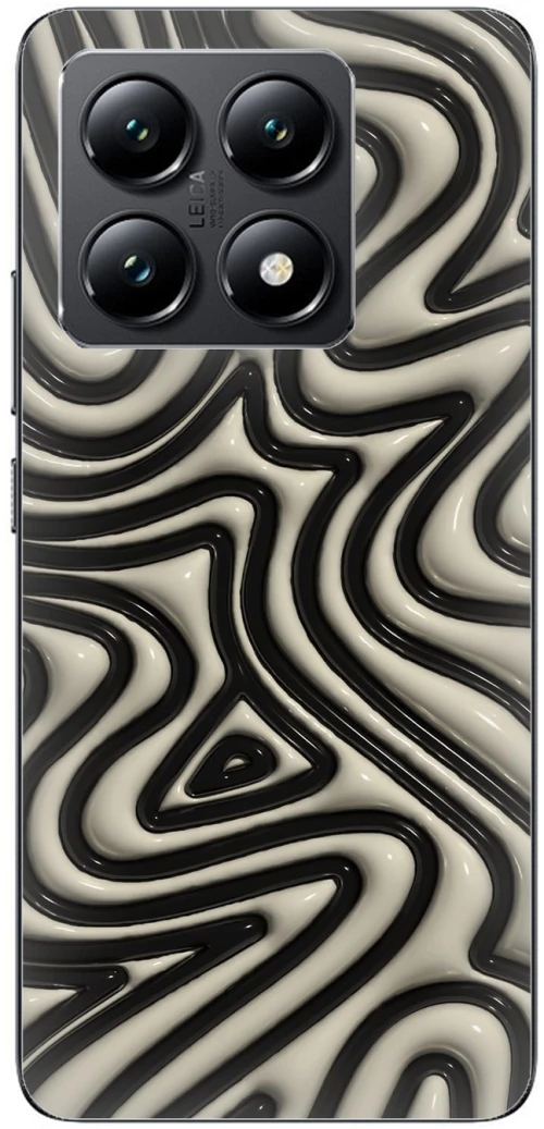Black Lines Θήκη για Xiaomi 14T 5G