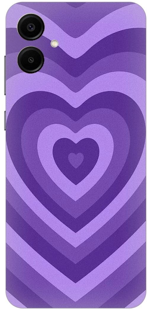 Purple Hearts Case θήκη για Samsung Galaxy A06 4G