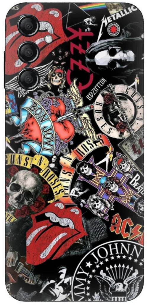 Rock Bands Θήκη για Samsung Galaxy A15 4G/5G