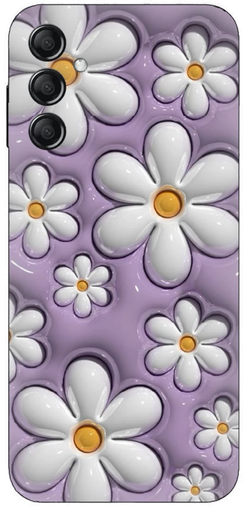 Flowers in Purple Θήκη για Samsung Galaxy A15 4G/5G