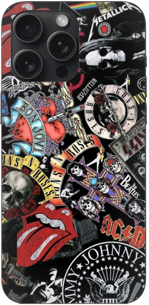Rock Bands Θήκη για iPhone 16 Pro