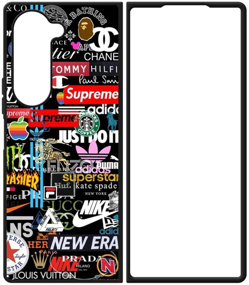 Stickers Brands Desing 2 Θήκη για Samsung Galaxy Z Fold 5
