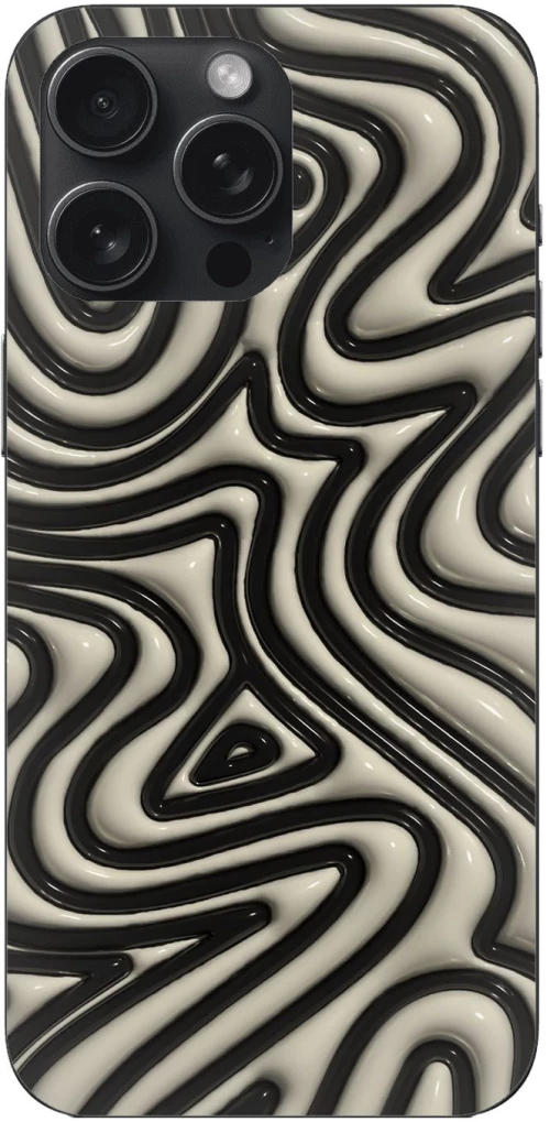 Black Lines Θήκη για iPhone 16 Pro Max