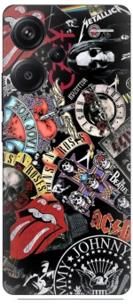 Rock Bands Θήκη για Xiaomi Redmi Note 13 Pro Plus 5G