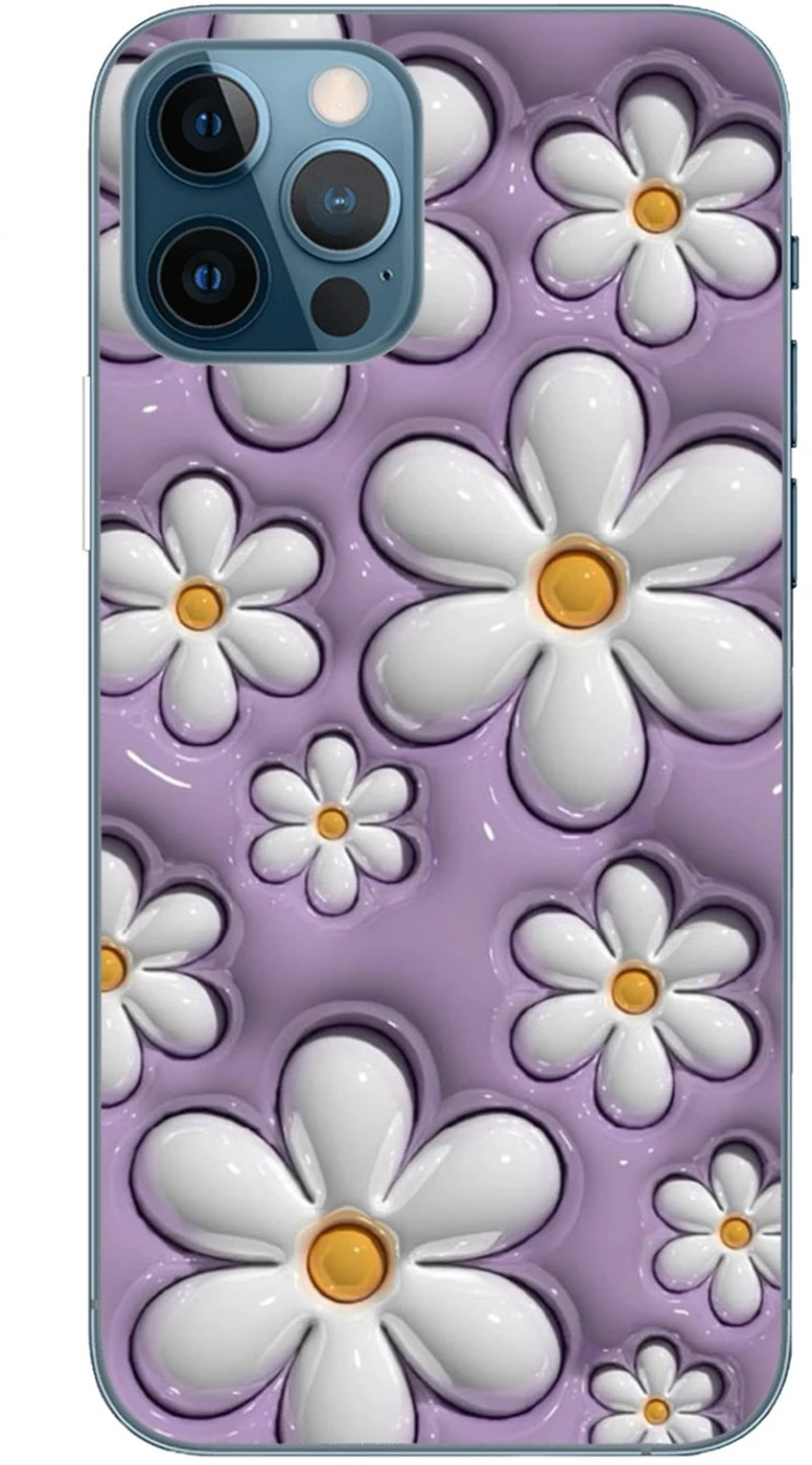 Flowers in Purple Θήκη για iPhone 12 Pro