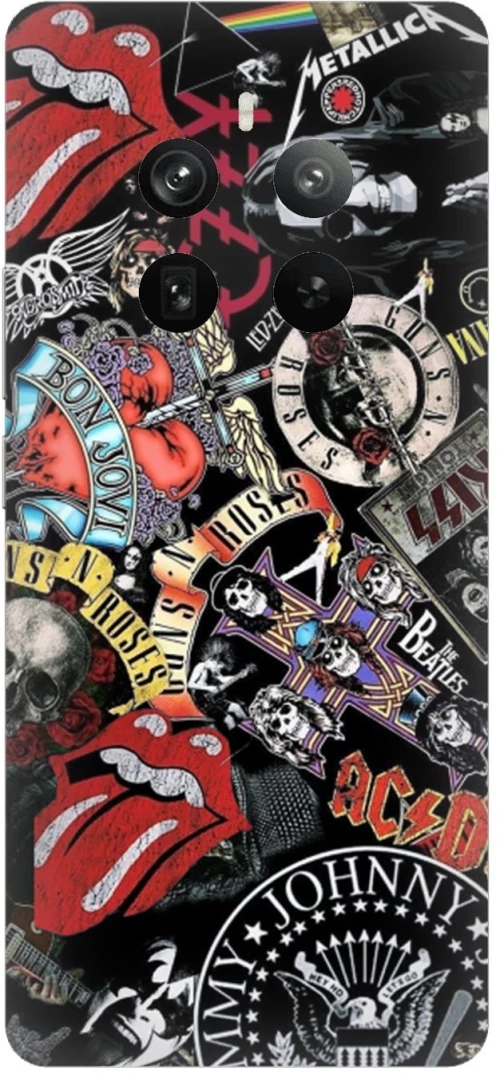 Rock Bands Case θήκη για Realme 12 Pro+ 5G