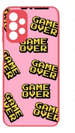 GAME OVER 2 Premium Protective Hard Case hot pink Θήκη για Samsung Galaxy A52s / A52 5G / A52 4G