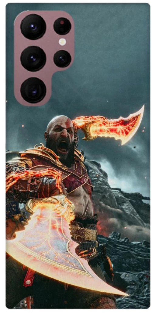 BLADE OF CHAOS Silicone case θήκη για Galaxy S23 Ultra