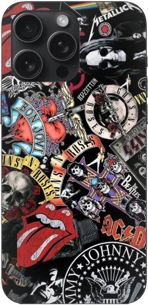 Rock Bands Case Θήκη για iPhone 15 Pro Max