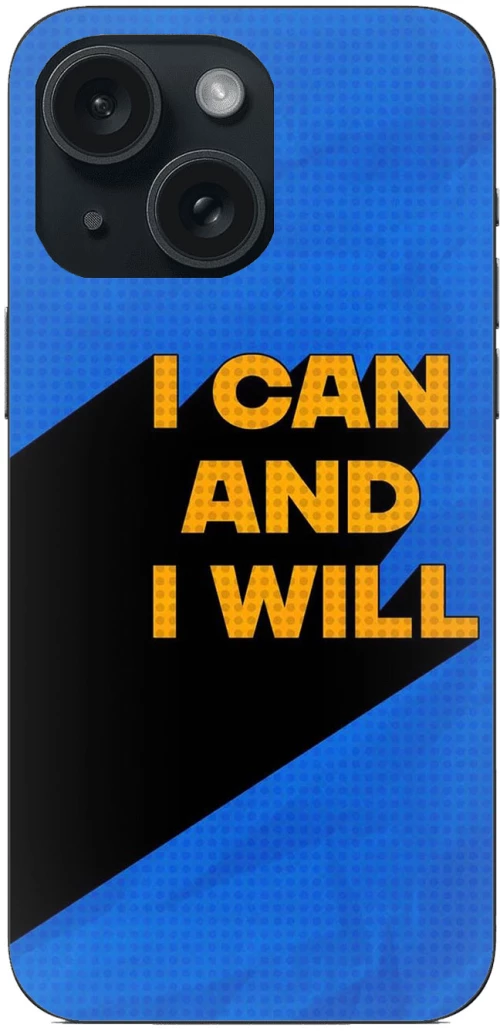 POWER OF WILL Case Θήκη για iPhone 15
