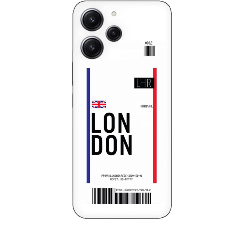TRAVEL TO LONDON Silicone case Θήκη για Xiaomi Redmi12
