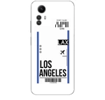 TRAVEL TO LOS ANGELES Silicone case Θήκη για Xiaomi Redmi note 12s