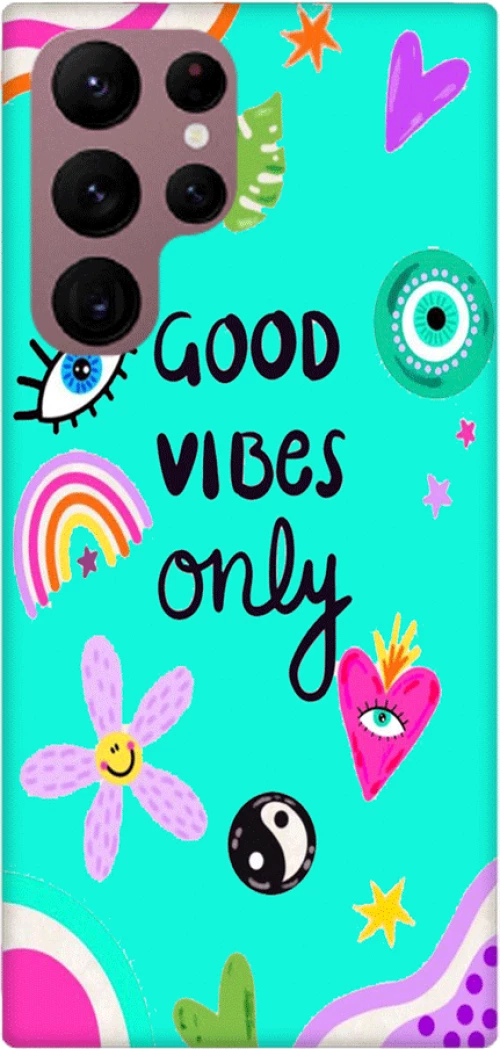 VIBES Silicone case θήκη για Galaxy S23 Ultra