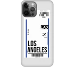 Travel To Los Angeles Silicone Διαφανη Θήκη για iPhone 14 pro max
