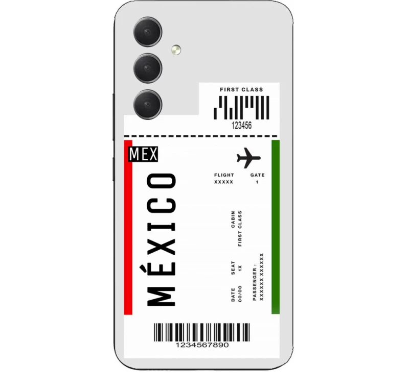 Travel To Mexico Silicone Διαφανη θήκη για Samsung Galaxy A14 5g