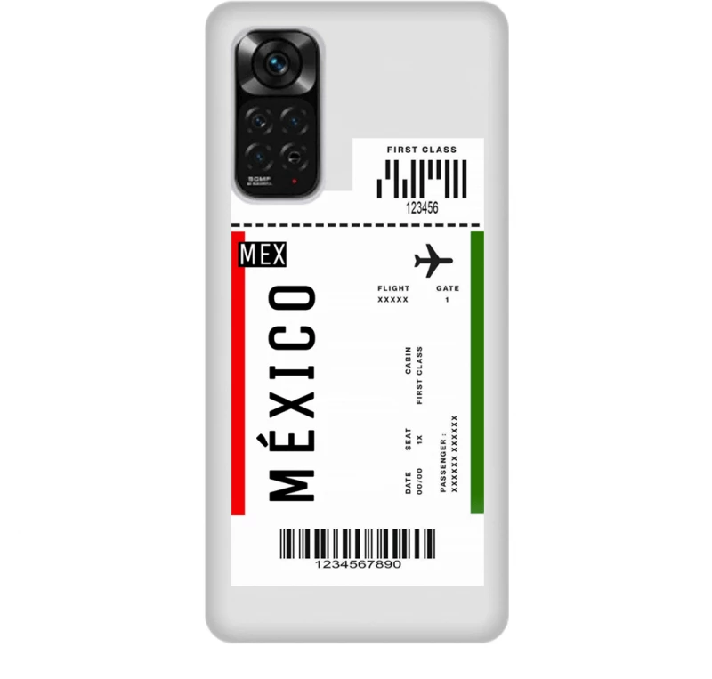 Travel To Mexico Silicone Διαφανη Θήκη για Xiaomi Redmi Note 11 Pro 5G