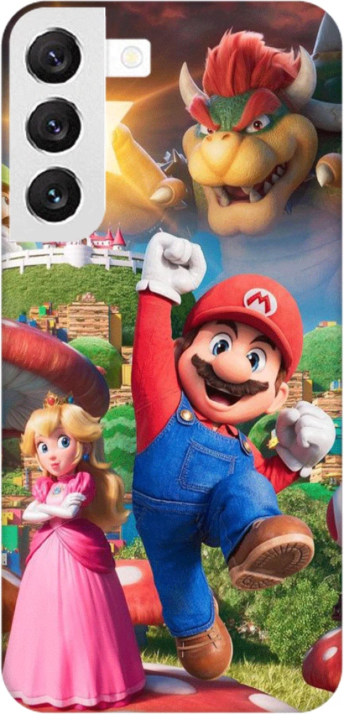 Mario Silicone case θήκη για Samsung Galaxy S23