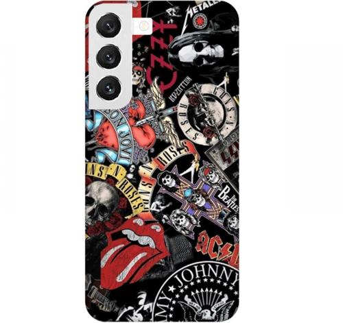 Rock Bands Silicone case θήκη για Samsung Galaxy S23+