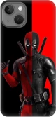 wade wilson Silicone case Θήκη για iPhone 13 red-black