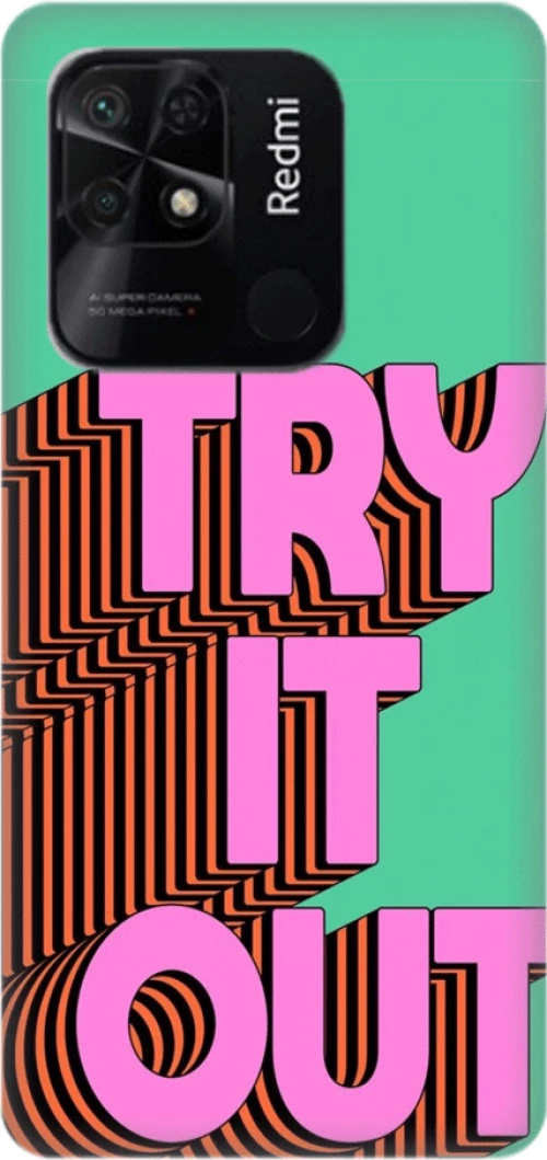 Try it out Silicone case Θήκη για Xiaomi Redmi 10C green