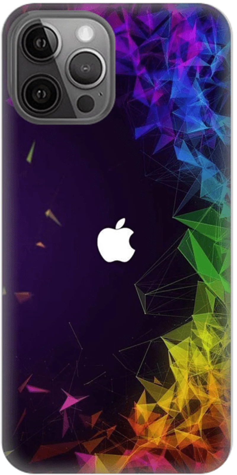 Colorful Geometric Silicone case Θήκη για iPhone 14 pro max