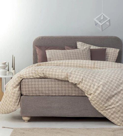 Σετ Σεντόνια Μονά (110x200+30) Με Λάστιχο Fashion Life FL6266 βαμβακερά Palamaiki