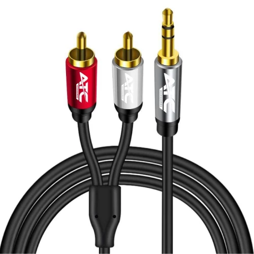ATC Electronics HQ Καλώδιο Mini TRS 3.5mm - 2 RCA 5m - Καλώδιο ήχου