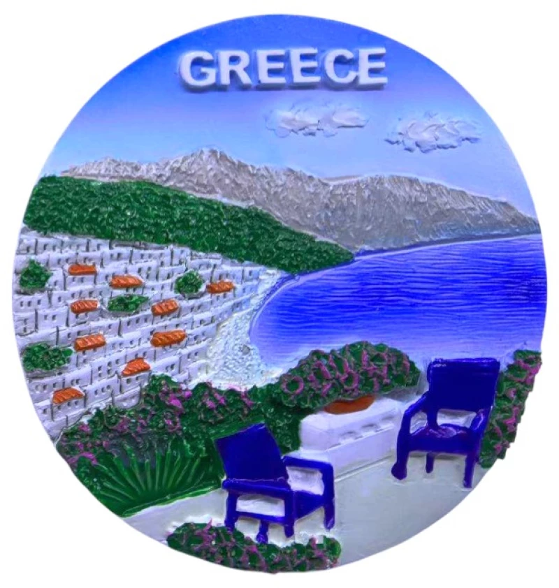 505384 ΤΟΥΡΙΣΤΙΚΟ ΜΑΓΝΗΤΑΚΙ SOUVENIR - ΣΕΤ 12PCS - GREECE - 678481