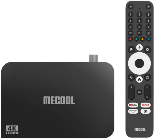 MECOOL TV Box KT2 με ψηφιακό δέκτη DVB-T2  4K  2/32GB  WiFi  Google/Netflix πιστοποίηση  Android 11