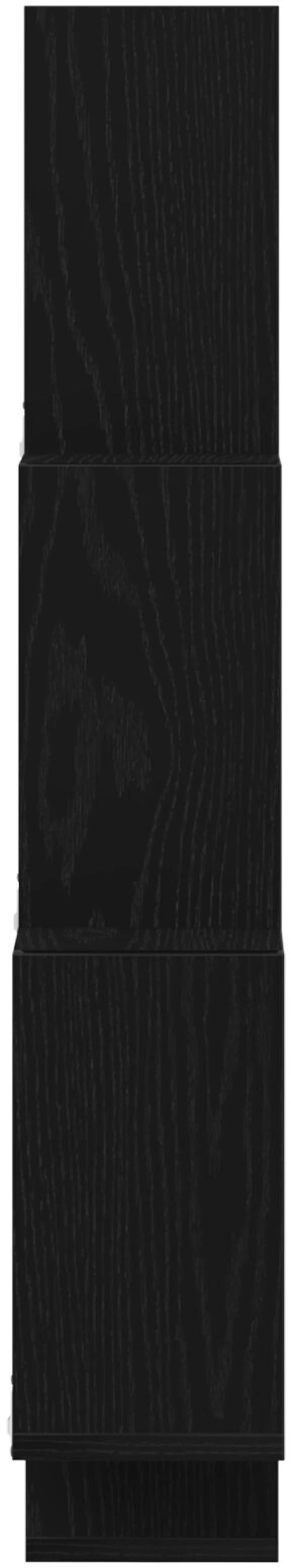 vidaXL Ντουλάπι Τοίχου Μαύρη Δρυς 78x15x92 εκ. Φτιαγμένο από Ξύλο