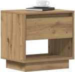 vidaXL Κομοδίνο 2 τεμ Καρυδί 45x34x47 εκ Ξύλο Γεννητριών