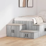 vidaXL Ντουλάπι Αποθήκευσης Γκρι Σονόμα 118x41x40 εκ. Φτιαγμένο από Ξύλο