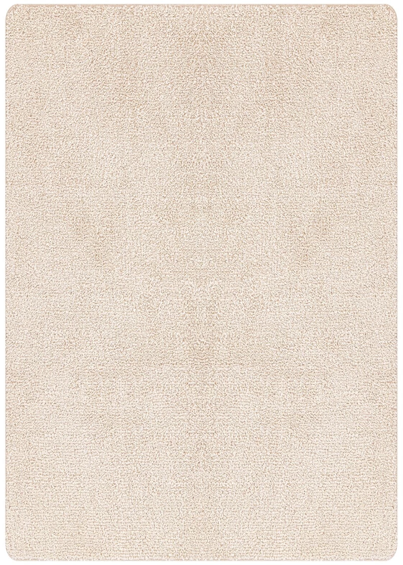Χαλί shaggy vidaXL με λατέξ, Κρεμ 240x340 εκ.