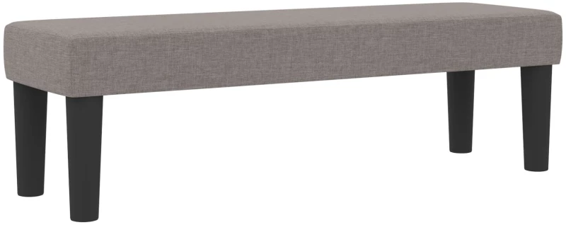 vidaXL Κρεβάτι με Ελατήρια και Στρώμα Μπεζ 140x200 εκ. Ύφασμα