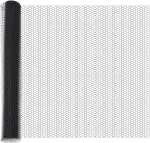vidaXL Γκρι Εξάγωνος Φράχτης 1.4x50 μ Ατσάλι