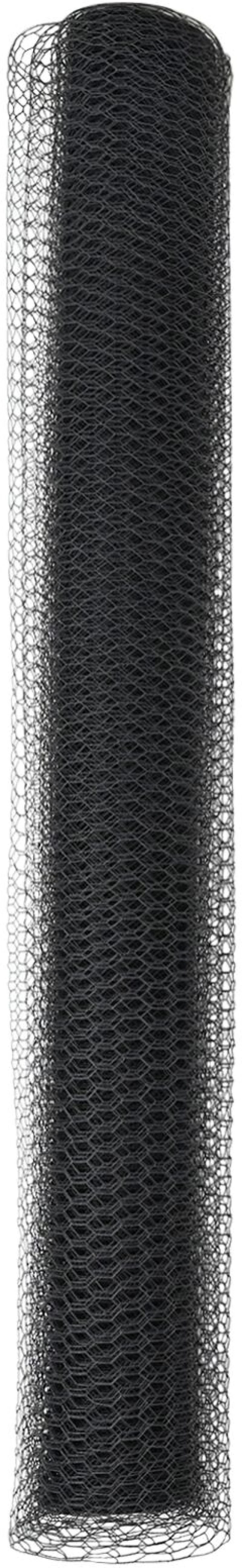 vidaXL Γκρι Εξάγωνος Φράχτης 1.4x50 μ Ατσάλι
