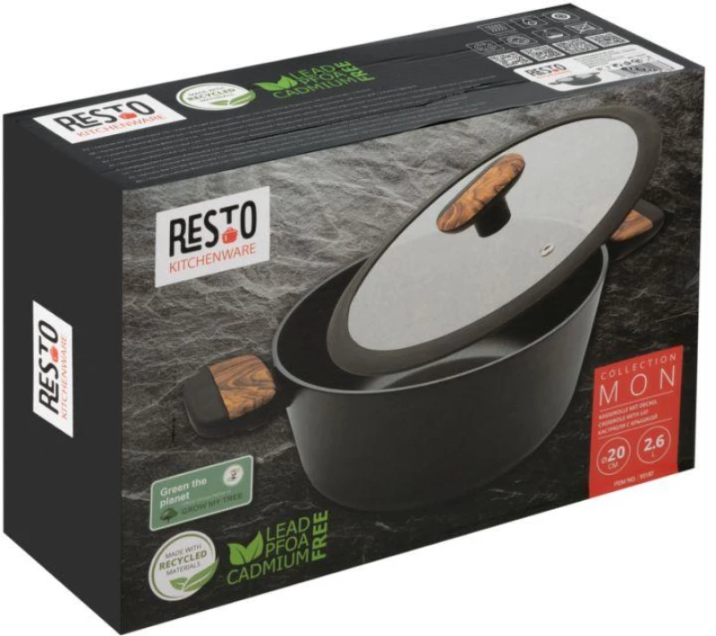 CASSEROLE D20CM 2.6L/93187 RESTO