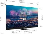 TV Set|THOMSON|55"|4K/Smart|QLED|3840x2160|Wireless LAN|Bluetooth|Google TV|Black|55QG6C14