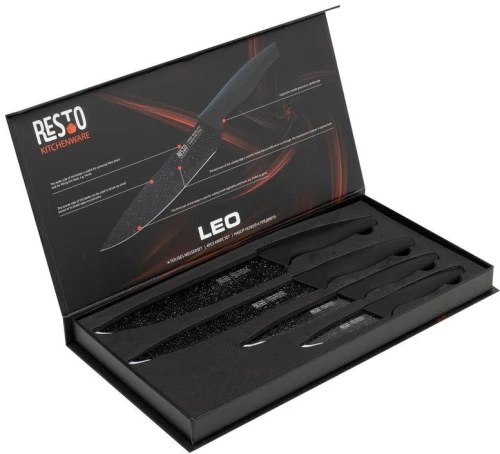 KNIFE SET 4PCS/95504 RESTO