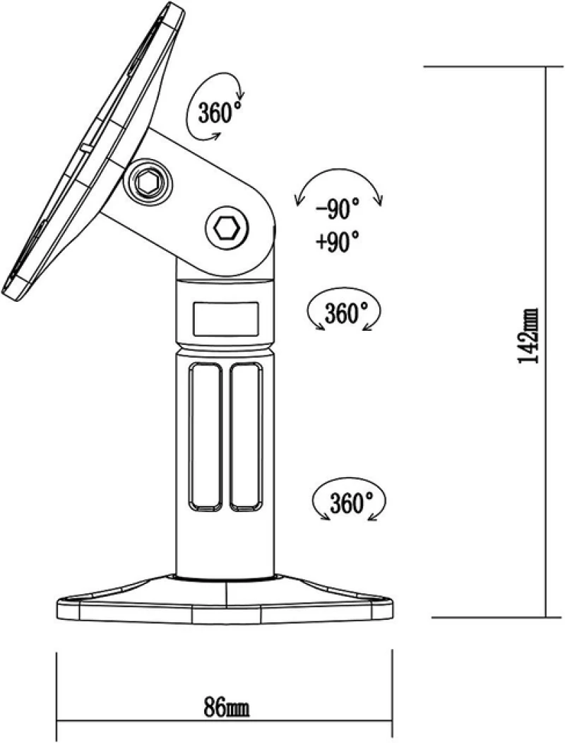 Speaker Accessory|NEWSTAR|SPEAKER-W100|White|SPEAKER-W100