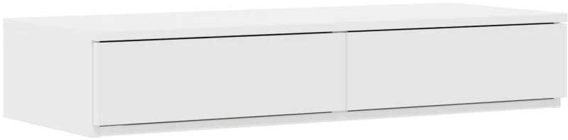 vidaXL Κρεβάτι αποθήκευσης Άσπρο 100x200 εκ