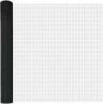 vidaXL Συρματοπλέγμα με 7 Στήλες Γκρί 1.4x10 μμεταλλικού