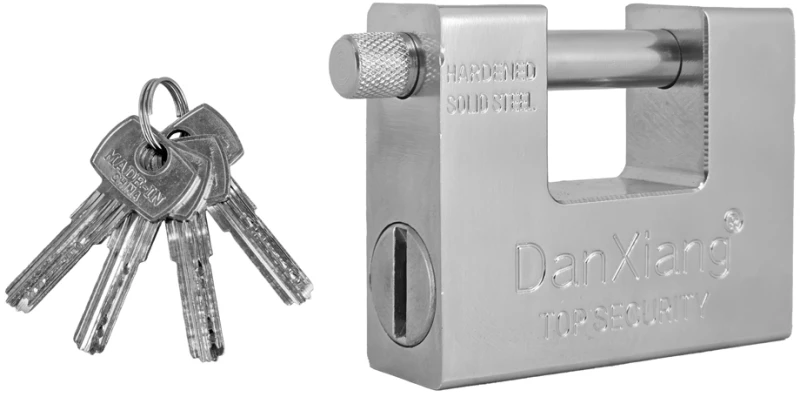 DAN XIANG λουκέτο τάκου με κλειδί CTL-0038, 84mm, μεταλλικό