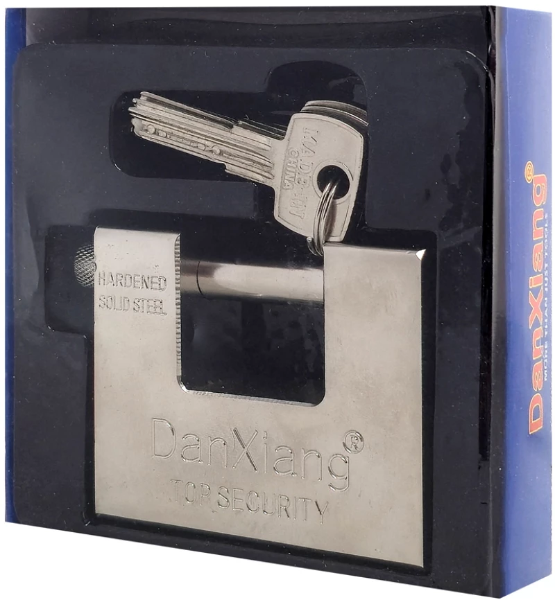 DAN XIANG λουκέτο τάκου με κλειδί CTL-0038, 84mm, μεταλλικό