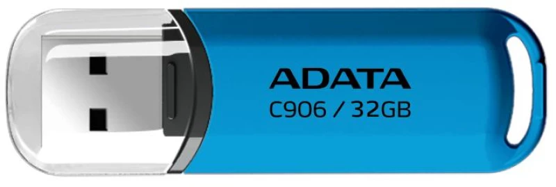 MEMORY DRIVE FLASH USB2 32GB/BLUE AC906-32G-RWB ADATA