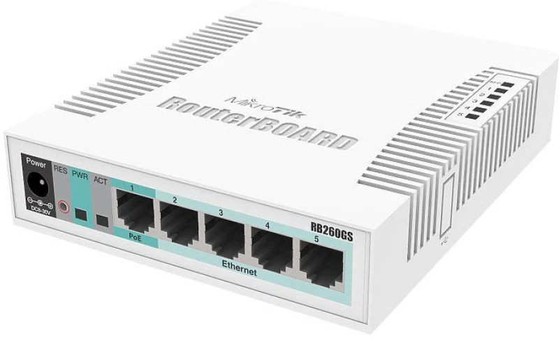 Switch|MIKROTIK|CSS106-5G-1S|Desktop/pedestal|5x10Base-T / 100Base-TX / 1000Base-T|1xSFP|CSS106-5G-1S